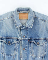 Vintage 90's Levi's Oversized Medium Wash Denim Jacket - XL