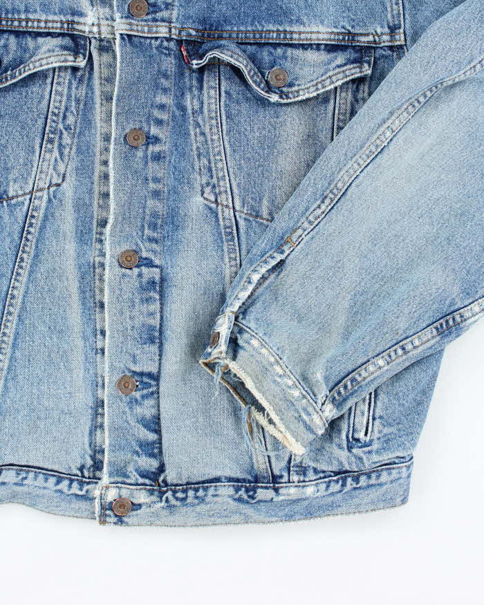 Vintage 90's Levi's Oversized Medium Wash Denim Jacket - XL