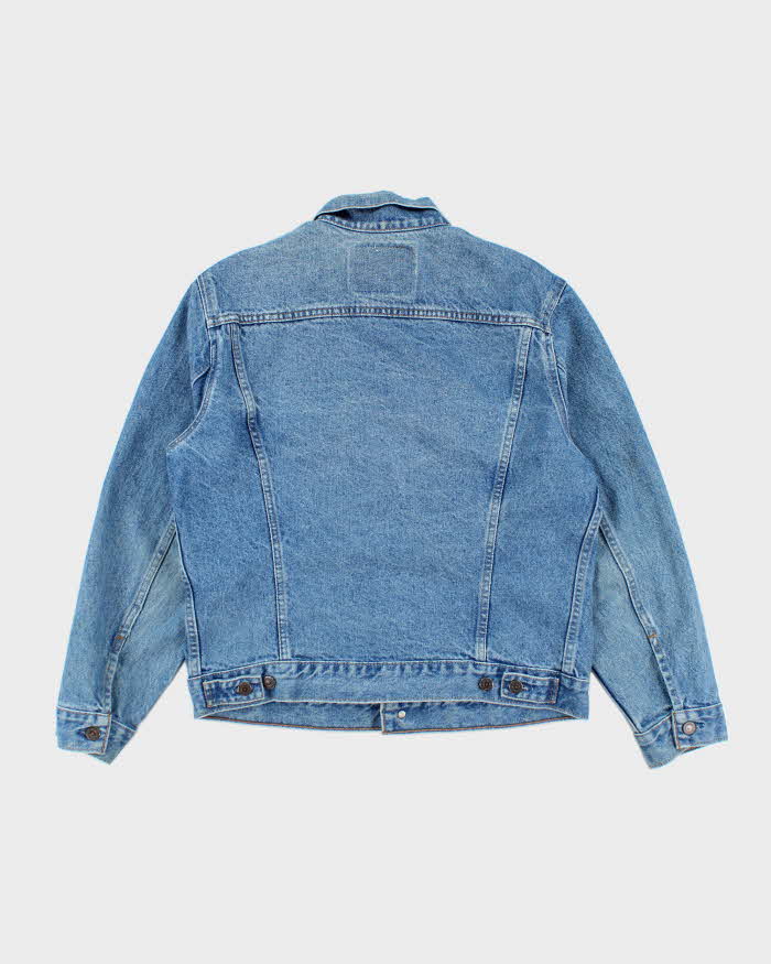 Vintage 80's Levi's Orange Tab Medium Wash Denim Jacket - XL