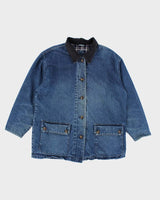 Vintage 90's St Johns Bay Heavyweight Denim Chore Jacket - XL
