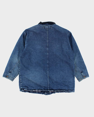 Vintage 90's St Johns Bay Heavyweight Denim Chore Jacket - XL