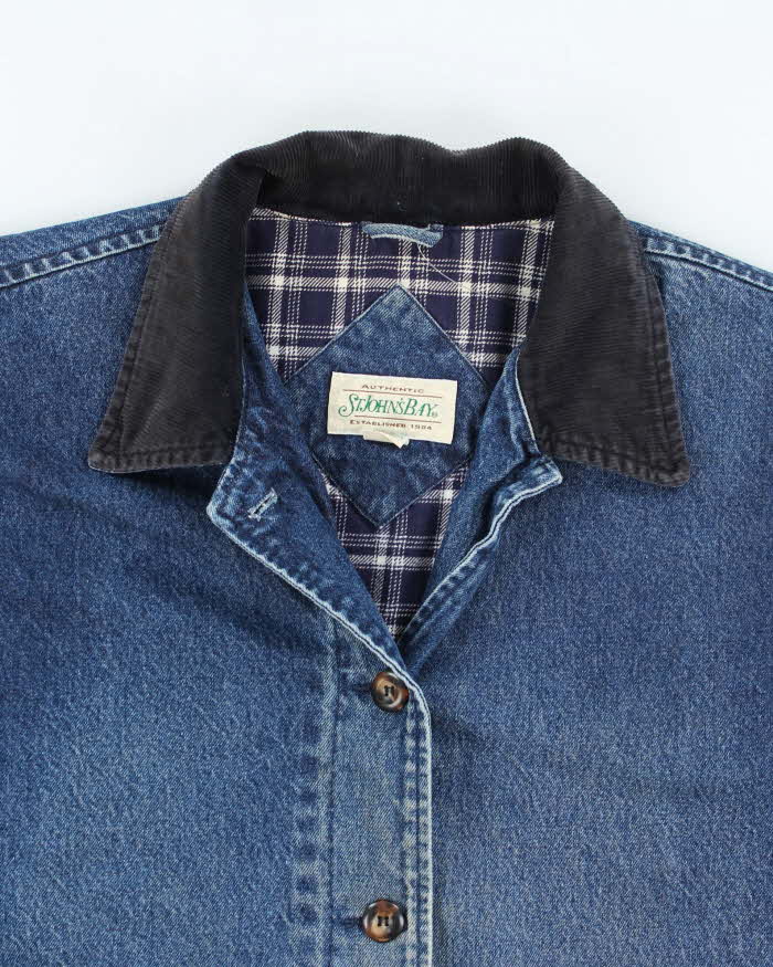 Vintage 90's St Johns Bay Heavyweight Denim Chore Jacket - XL