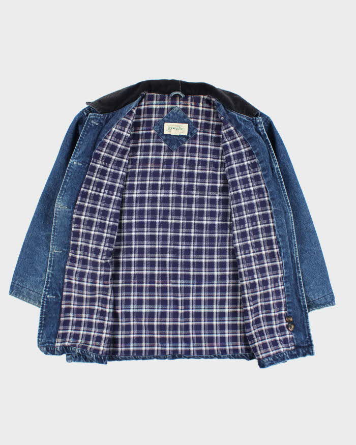 Vintage 90's St Johns Bay Heavyweight Denim Chore Jacket - XL