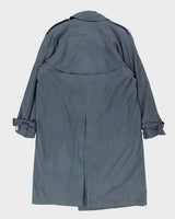 Vintage 80's Yves Saint Laurent Heavyweight Button Up Overcoat - L