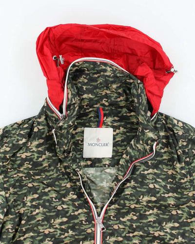 Vintage Moncler Lightweight Camouflage Windbreaker Jacket - M