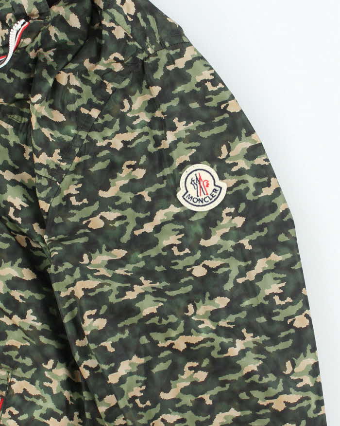 Vintage Moncler Lightweight Camouflage Windbreaker Jacket - M