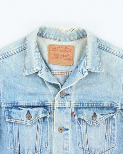 Vintage 90's Levi's Light Wash Denim Jacket - M