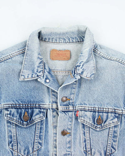 Vintage 90's Levi's Light Wash Denim Jacket - M