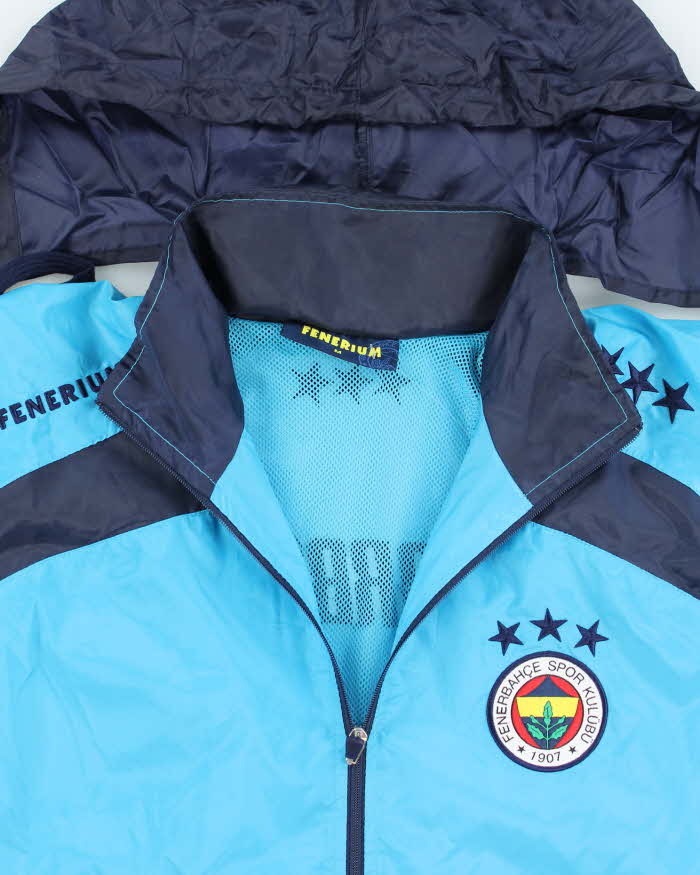 Vintage 2000's Fenerbahce Football Club Lightweight Windbreaker Jacket - M