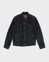 Vintage Levi's Dark Wash Button Up Denim Jacket - M