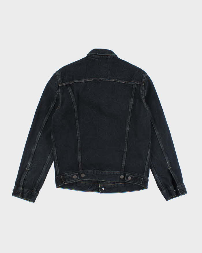 Vintage Levi's Dark Wash Button Up Denim Jacket - M