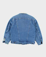 Vintage 90's Wrangler Heavyweight Lined Denim Jacket - M