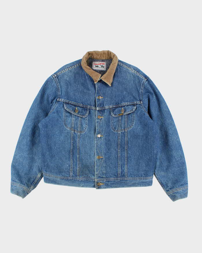 Vintage 90's Lee Stormrider Heavyweight Denim Jacket - XL