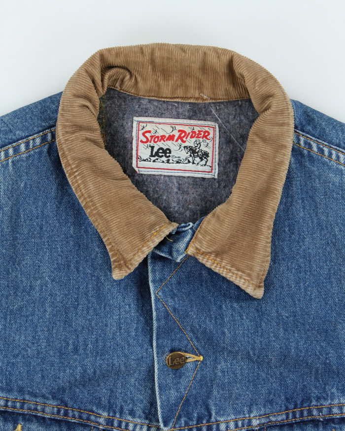 Vintage 90's Lee Stormrider Heavyweight Denim Jacket - XL
