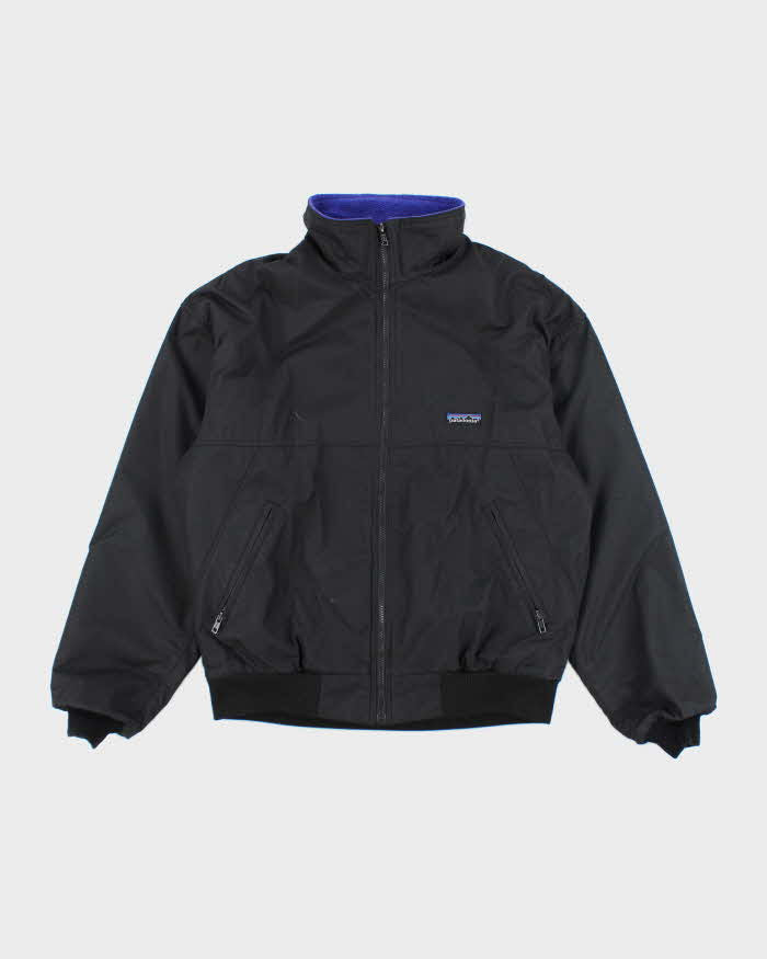 Vintage 90's Patagonia Fleece Lined Windbreaker Jacket - M
