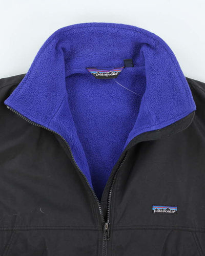 Vintage 90's Patagonia Fleece Lined Windbreaker Jacket - M