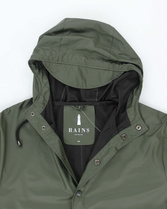 Vintage Rains Waterproof Hooded Lightweight Anorak - S