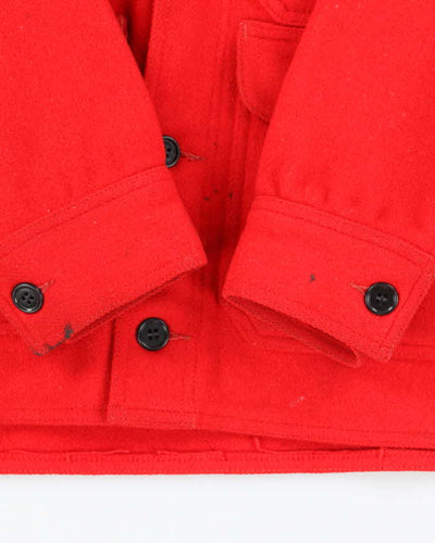 Vintage 70's Filson Wool Button Up Chore Jacket - L