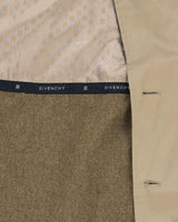 Vintage 80's Givenchy Heavyweight Long Belted Overcoat - M