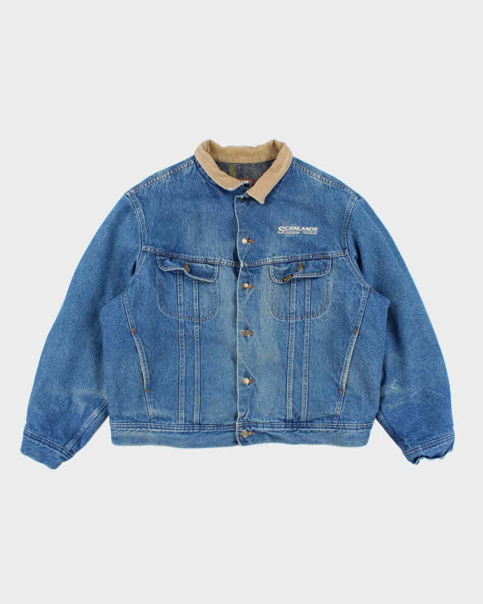 Vintage 90's Stormrider Mustang Oversized Heavyweight Denim Jacket - XXL