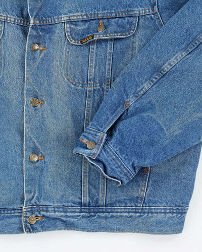 Vintage 90's Stormrider Mustang Oversized Heavyweight Denim Jacket - XXL