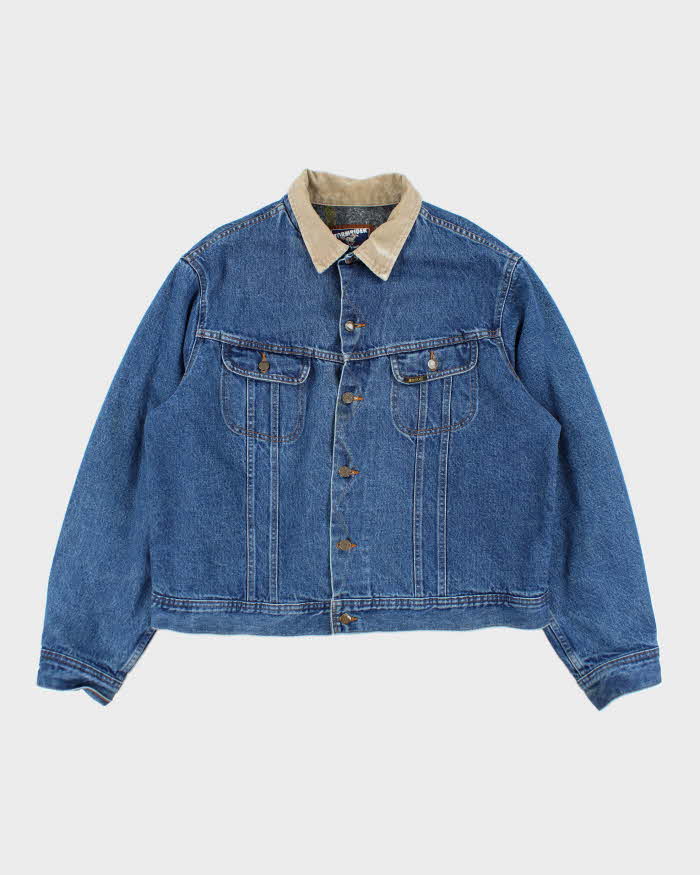 Vintage 90's Stormrider Mustang Heavyweight Denim Jacket - XL