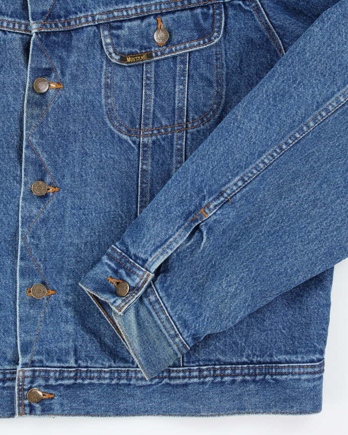 Vintage 90's Stormrider Mustang Heavyweight Denim Jacket - XL