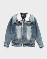 Vintage Y2K G-Star Raw Lined Denim Jacket - M