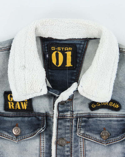 Vintage Y2K G-Star Raw Lined Denim Jacket - M