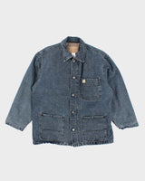 Vintage Y2K GAP Heavyweight Denim Chore Jacket - XL