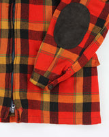 Vintage 70's Heavyweight Wool Zip Up Shacket - L