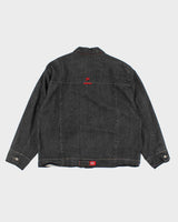 Vintage Y2K Ecko Oversized Dark Grey Wash Denim Jacket - XL