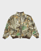 Vintage Y2K Real Tree Camouflage Reversible Insulated Jacket - XXXL