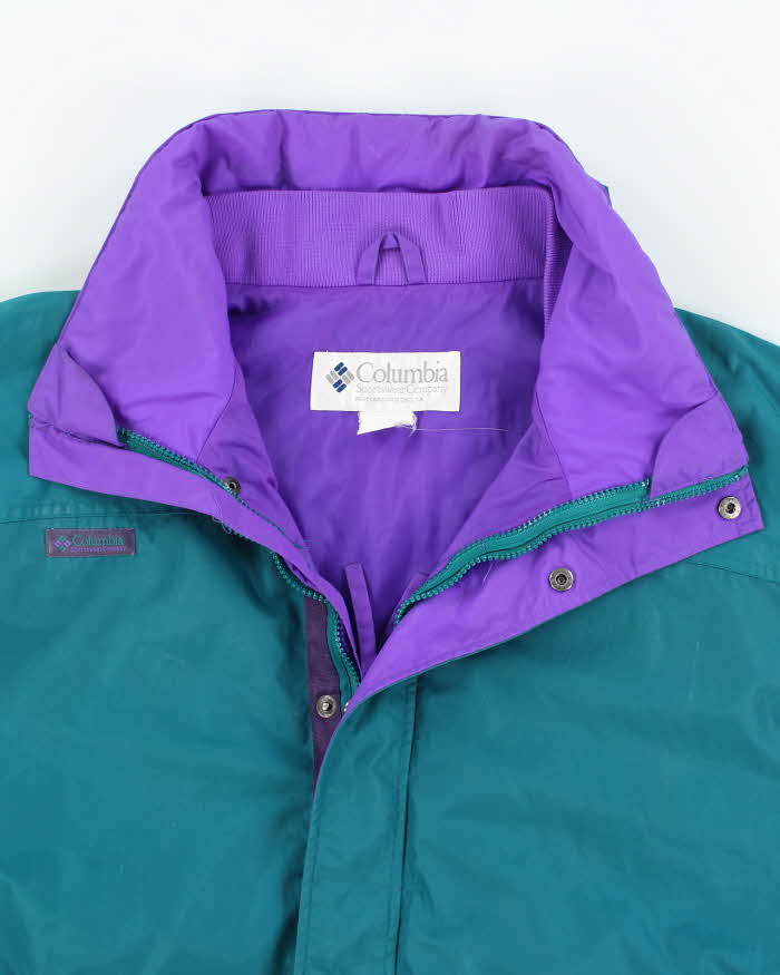 Vintage 90's Columbia Zip Up Anorak Jacket - XL