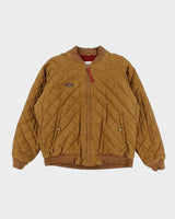 Vintage 90's Columbia Quilted Bomber Jacket - L