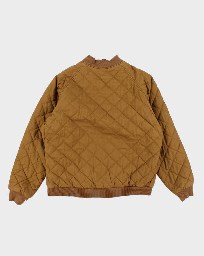 Vintage 90's Columbia Quilted Bomber Jacket - L