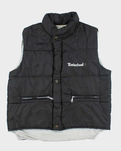 Vintage 90's Timberland Weather Gear Quilted Gilet - L