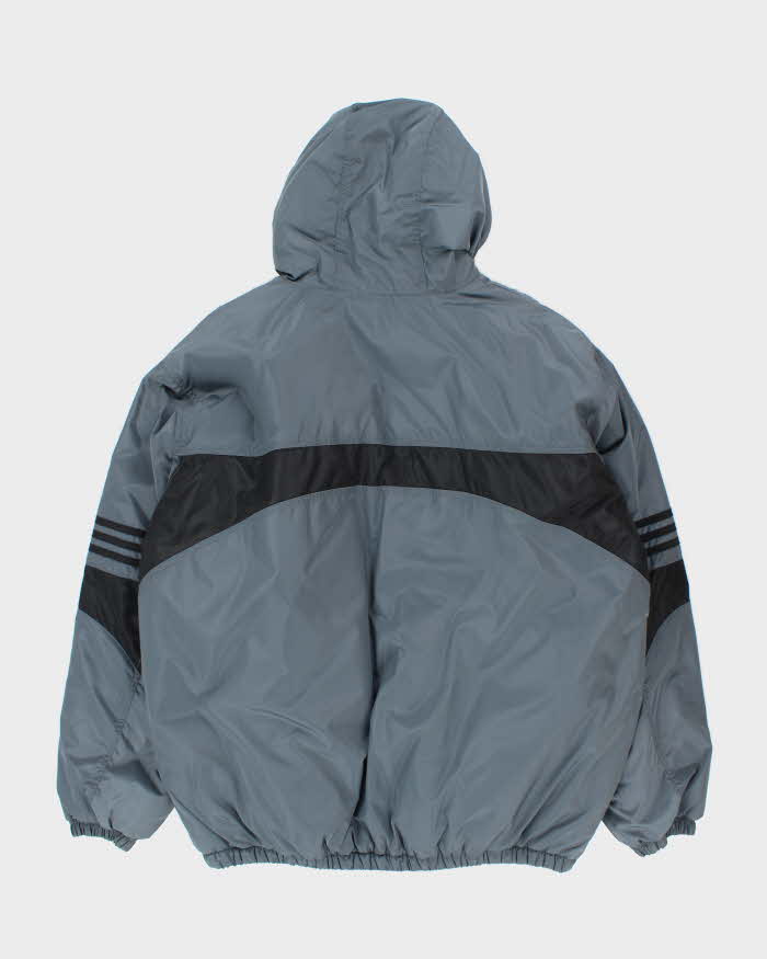 Vintage 90 s Adidas Heavyweight Hooded Jacket XL Rokit