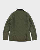 Vintage Barbour Quilted Collar Bomber Jacket - S