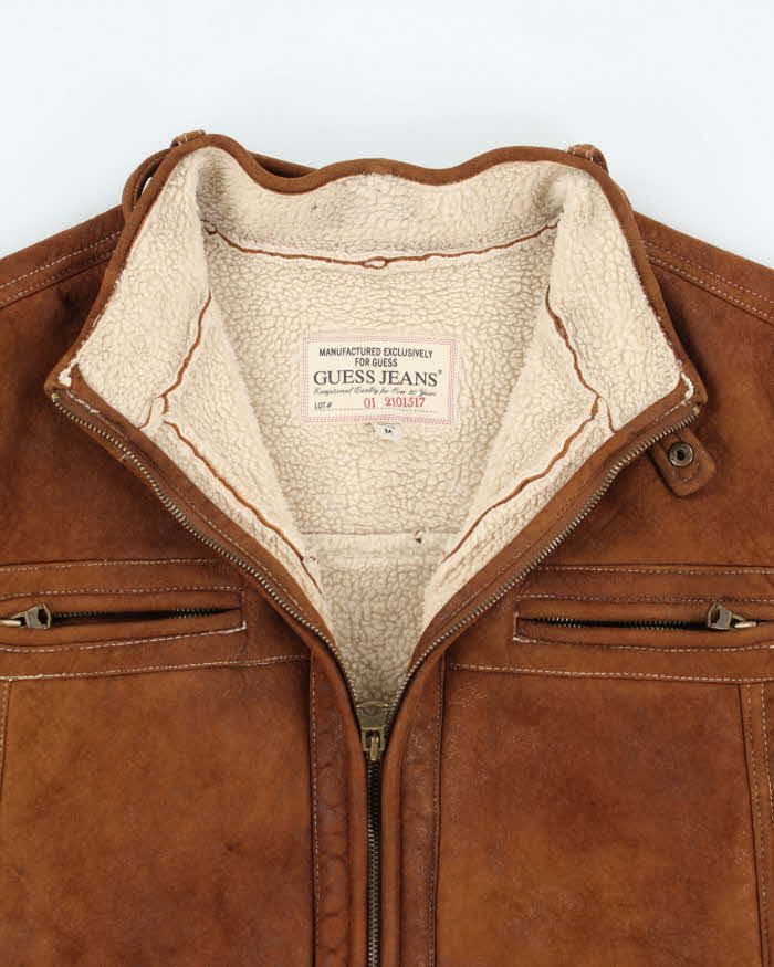 Vintage Guess Suede Jacket - M