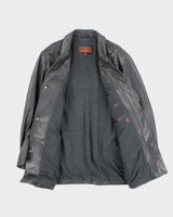 Vintage 90's Danier Heavyweight Snap Button Leather Jacket - L