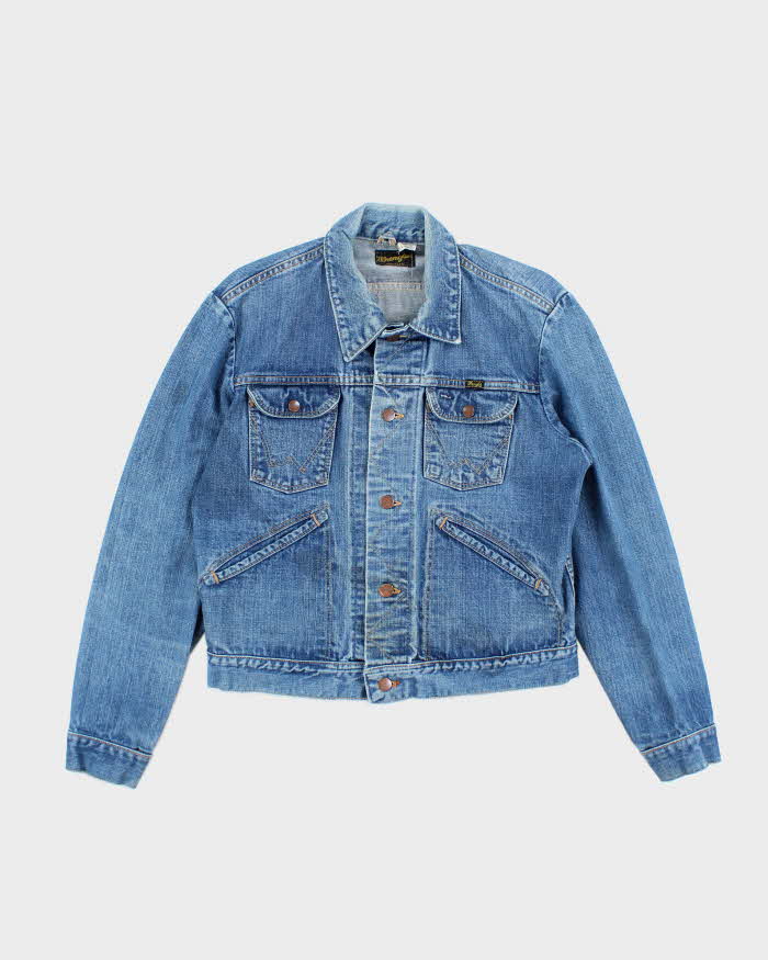 Vintage 80's Lee Medium Wash Denim Jacket - M