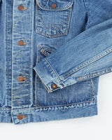 Vintage 80's Lee Medium Wash Denim Jacket - M