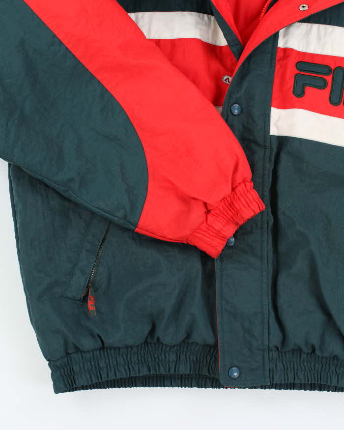 Vintage 90's Fila Heavyweight Insulated Puffer Jacket - XL