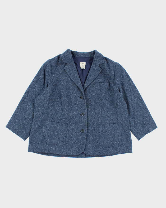 Vintage L.L. Bean Wool &amp; Silk Blend Jacket - XXL