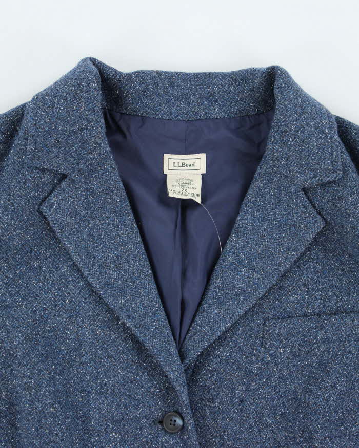 Vintage L.L. Bean Wool &amp; Silk Blend Jacket - XXL