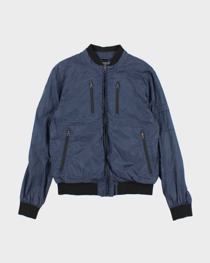 Vintage Y2K DKNY Lightweight Bomber Jacket - M