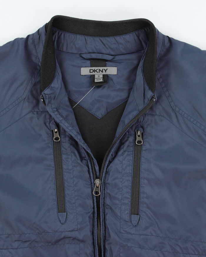 Vintage Y2K DKNY Lightweight Bomber Jacket - M