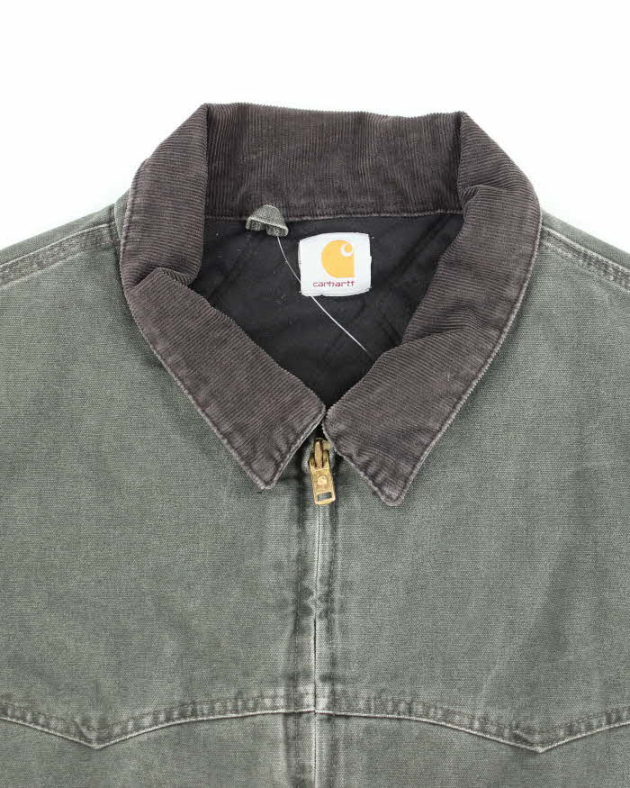 Vintage 90's Carhartt Heavyweight Zip Up Workwear Jacket - XL