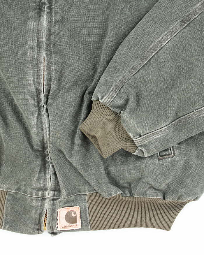 Vintage 90's Carhartt Heavyweight Zip Up Workwear Jacket - XL